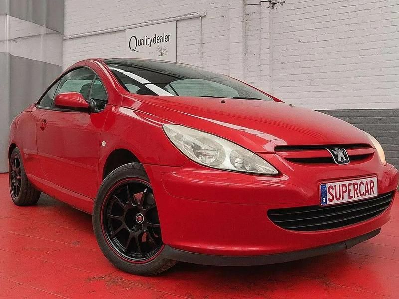 Rouge Utilisé 2005 Peugeot 307 CC Sport Cabriolet | 2 990 € - Image 1/4