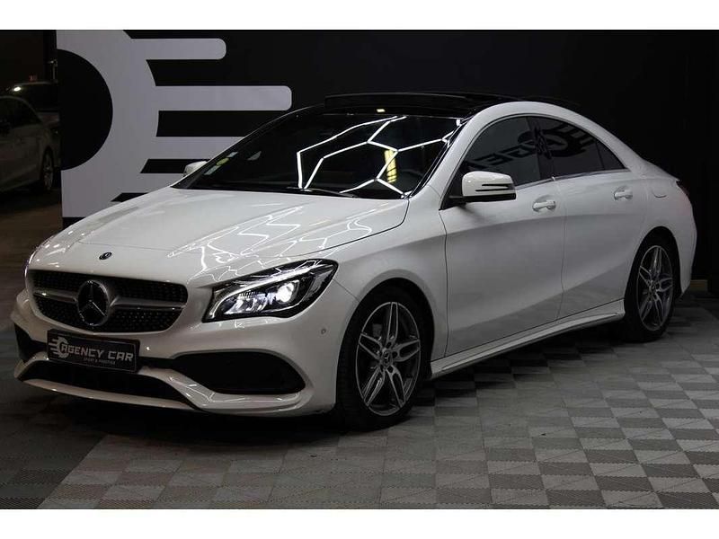 Occasion Mercedes CLA200 AMG line 136 ch (100 kW) 2019 Blanc Berline