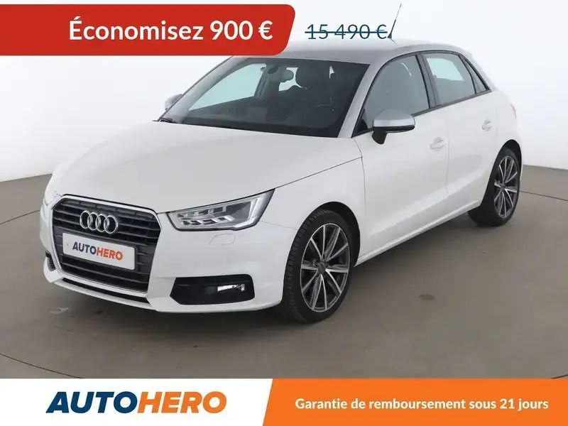Blanc Utilisé 2016 Audi A1 Sportback Ambition Citadine | 14 590 € (Prix juste) - Image 1/2