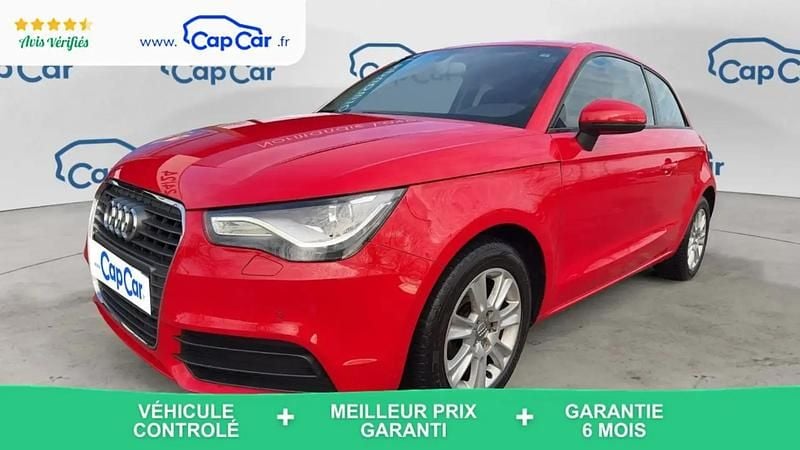 Rouge Occasion 2011 Audi A1 Ambiente Berline | 8 890 € (Prix juste) - Image 1/4