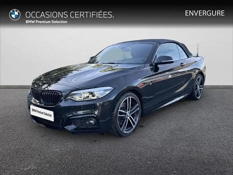 Saphirschwarz metallise Occasion 2019 BMW 220 M Sport Cabriolet | 30 950 € (Prix juste) - Image 1/4