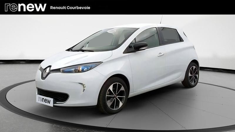 Blanc glacier Utilisé 2019 Renault Zoe Intens Citadine | 7 290 € (Super prix) - Image 1/4