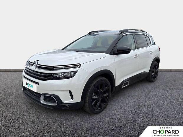 Blanc Utilisé 2020 Citroën C5 Aircross Shine SUV | 17 989 € (Prix juste) - Image 1/4