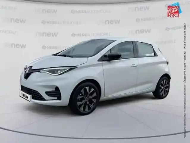 Blanc glacier Utilisé 2022 Renault Zoe Evolution Citadine | 13 299 € (Bon prix) - Image 1/4