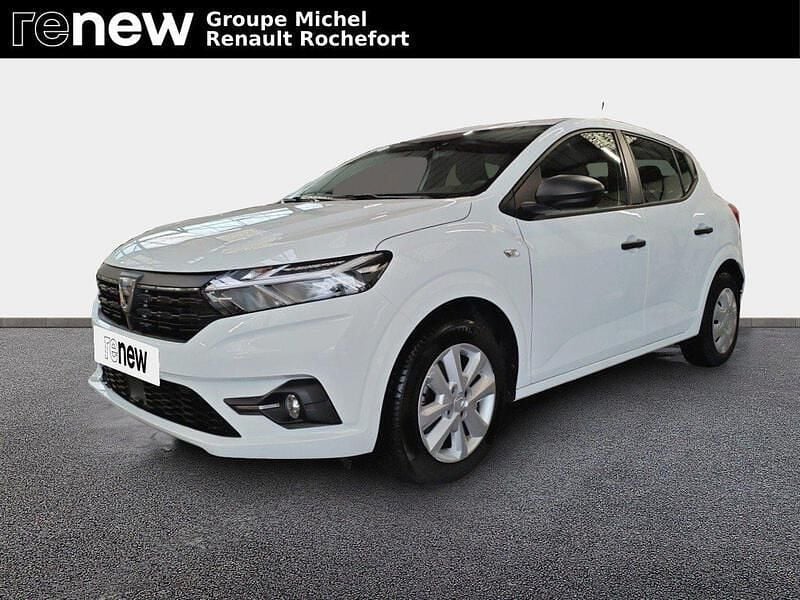 Blanc Utilisé 2021 Dacia Sandero Essentiel Citadine | 10 990 € (Super prix) - Image 1/4