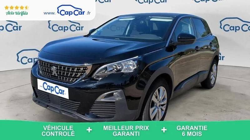 Noir Utilisé 2020 Peugeot 3008 Business-Line SUV | 11 390 € (Bon prix) - Image 1/4