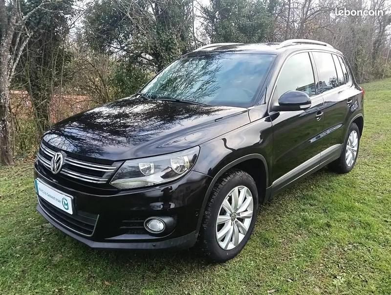 Noir Occasion 2012 VW Tiguan Sportline SUV | 7 890 € (Prix cher) - Image 1/4