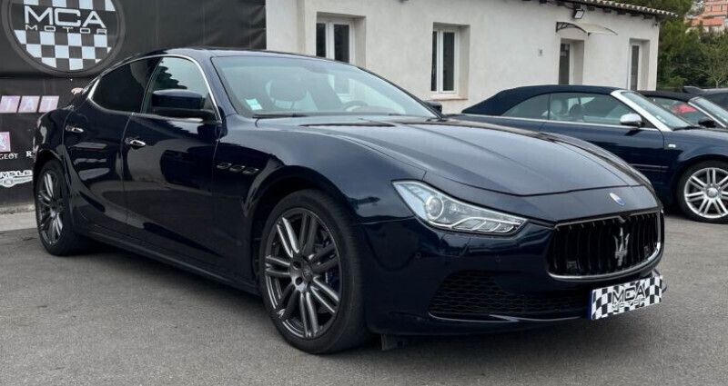 Bleu Utilisé 2014 Maserati Ghibli Coupé | 32 490 € (Prix juste) - Image 1/4