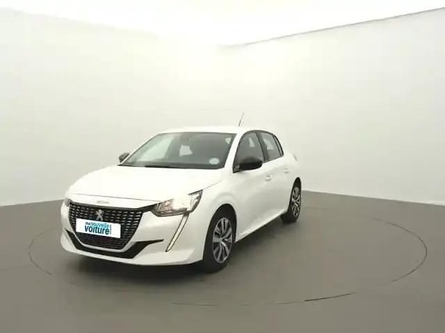 Blanc Utilisé 2023 Peugeot 208 Active Citadine | 13 290 € (Prix juste) - Image 1/4