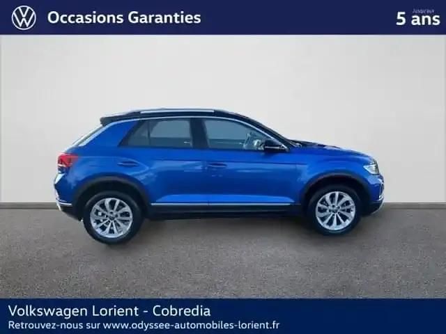 Occasion VW T-Roc Style 2023 Bleu ravenna métallisée/toit noir SUV