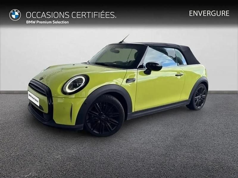 Jaune Occasion 2022 Mini Cooper Cabriolet Premium Plus Cabriolet | 26 900 € (Bon prix) - Image 1/4