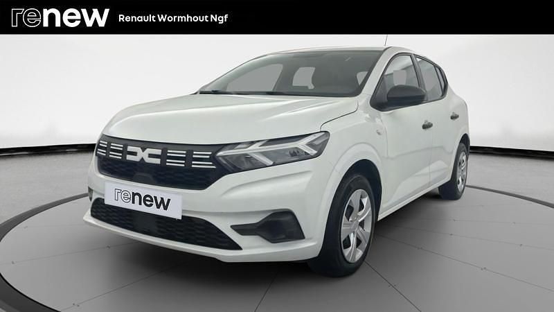 Blanc Utilisé 2023 Dacia Sandero Essentiel Citadine | 12 499 € (Bon prix) - Image 1/4