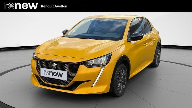 Jaune Occasion 2022 Peugeot e-208 Style Citadine | 13 490 € (Bon prix) - Image 1/4