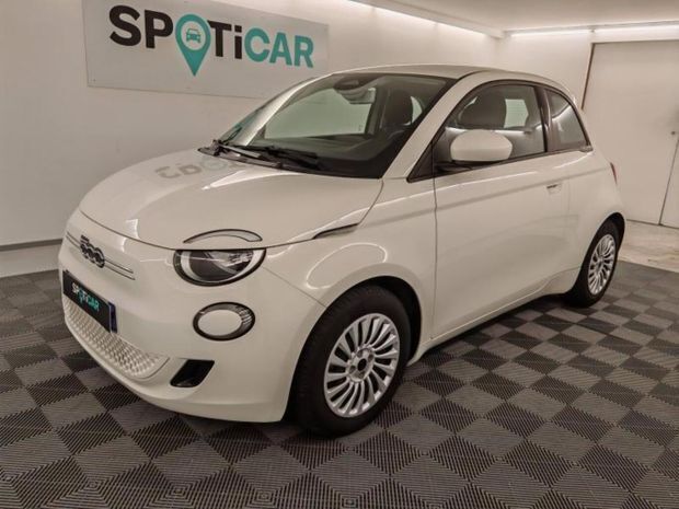 Blanc Utilisé 2022 Fiat 500e Action Citadine | 14 490 € (Prix juste) - Image 1/4
