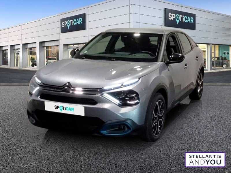 Gris Utilisé 2021 Citroën e-C4 Feel Berline | 15 990 € (Bon prix) - Image 1/4