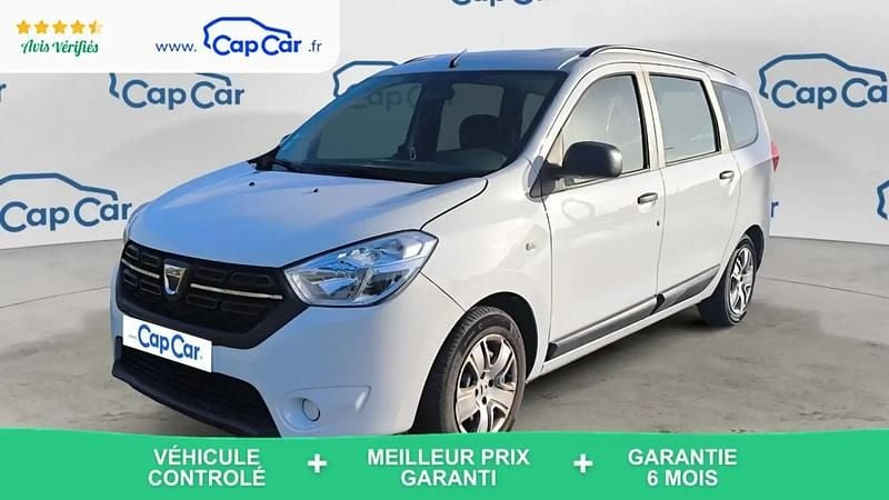 Blanc Utilisé 2019 Dacia Lodgy Essentiel Monospace | 10 990 € (Bon prix) - Image 1/4