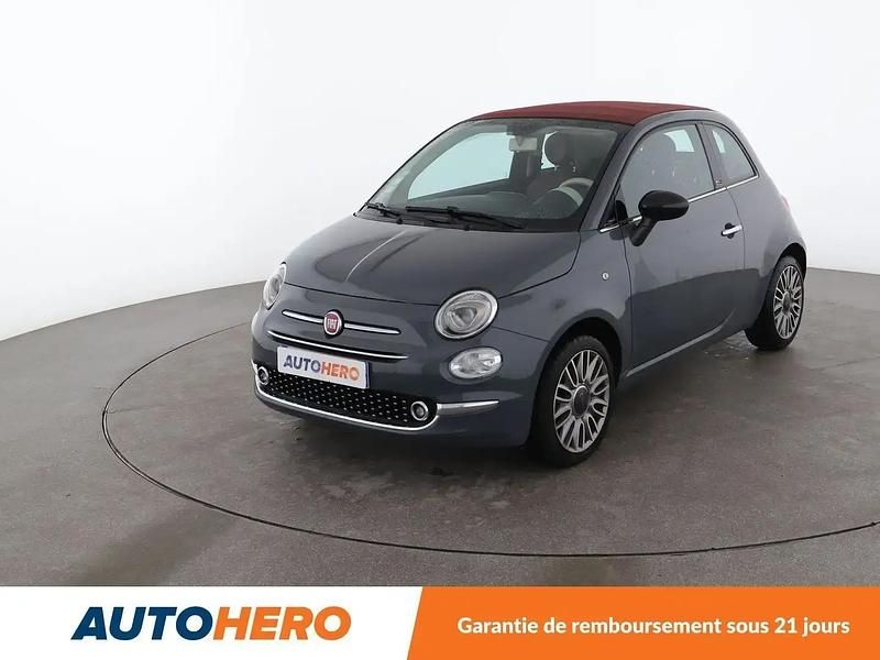 Gris Occasion 2017 Fiat 500C Lounge Cabriolet | 10 790 € (Prix juste) - Image 1/2