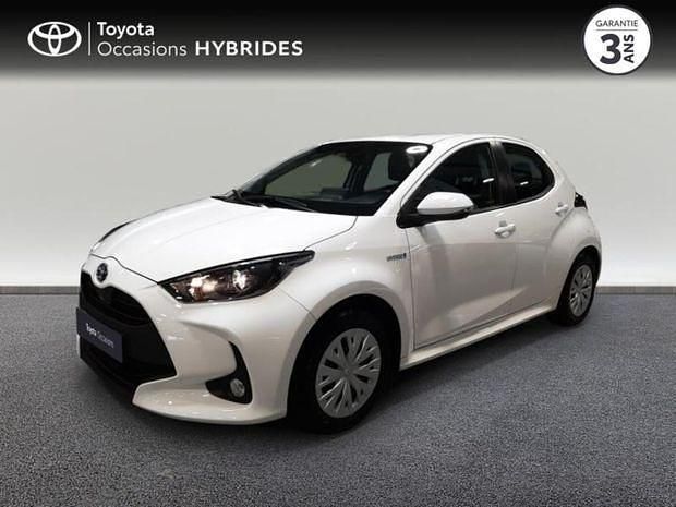 Blanc Utilisé 2022 Toyota Yaris Hybrid Business Edition | 18 490 € (Super prix) - Image 1/4