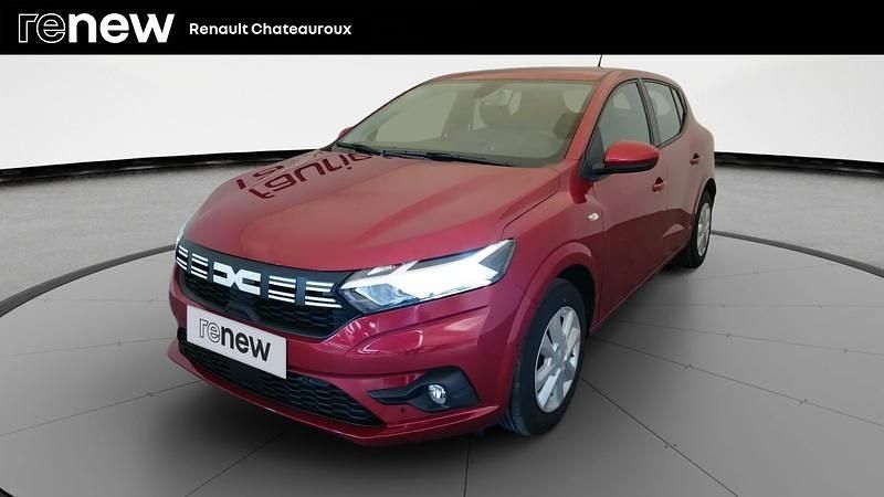 Rouge Occasion 2023 Dacia Sandero Expression Citadine | 14 399 € (Prix juste) - Image 1/4