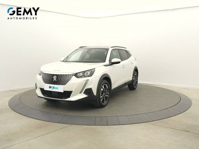Blanc Utilisé 2021 Peugeot e-2008 Allure SUV | 16 770 € (Prix juste) - Image 1/4