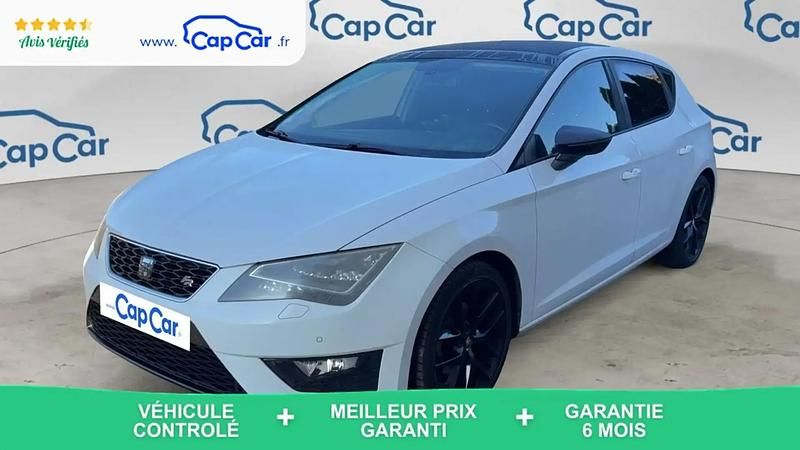 Blanc Utilisé 2013 Seat Leon FR Berline | 12 990 € - Image 1/4