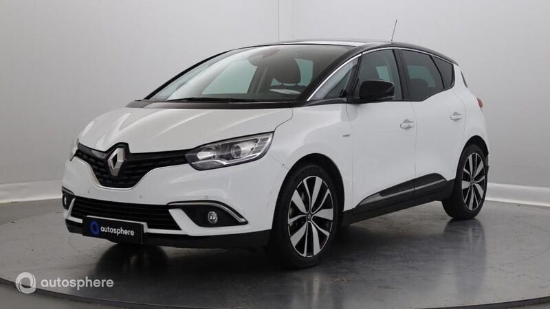 Blanc Utilisé 2019 Renault Scénic IV LIMITED Monospace | 18 999 € (Prix juste) - Image 1/4
