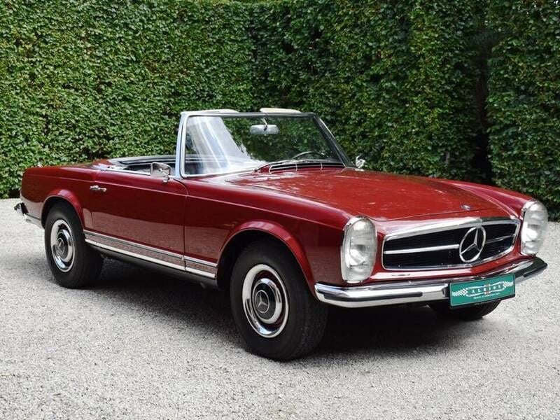 Rouge Utilisé 1964 Mercedes 230 Cabriolet | 87 500 € - Image 1/4