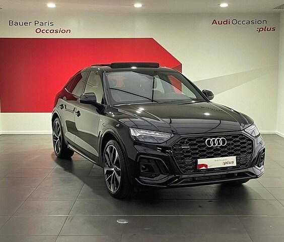 Noir mythe métallisé Occasion 2024 Audi Q5 Sportback S-Line SUV | 77 770 € - Image 1/4