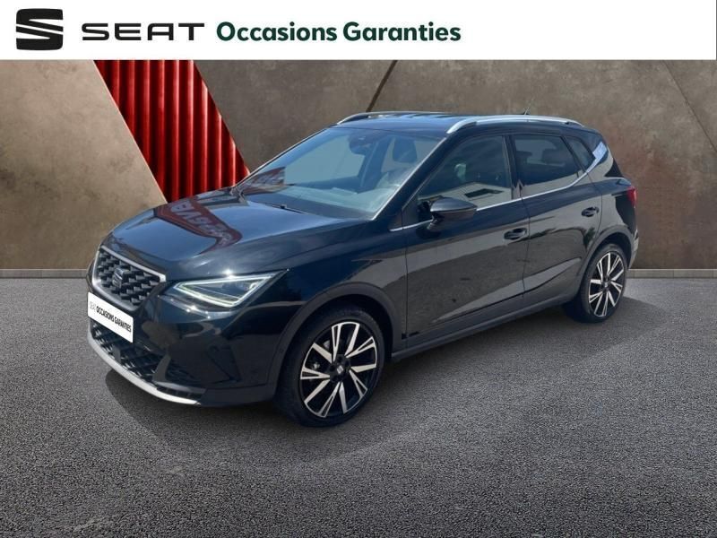 Noir minuit métal Utilisé 2022 Seat Arona FR SUV | 18 600 € (Prix juste) - Image 1/4