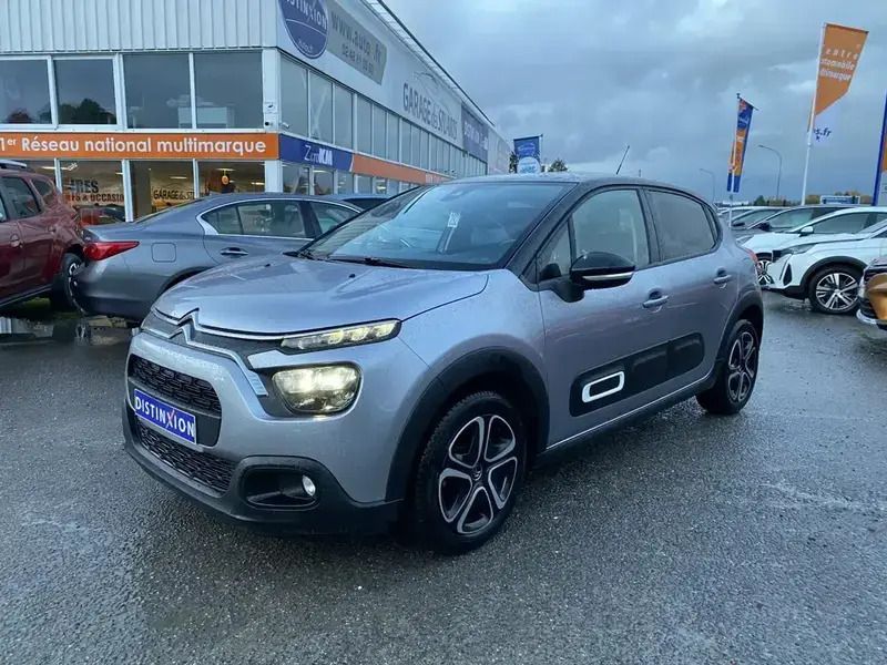 Gris Utilisé 2022 Citroën C3 Shine Citadine | 15 980 € (Prix cher) - Image 1/4