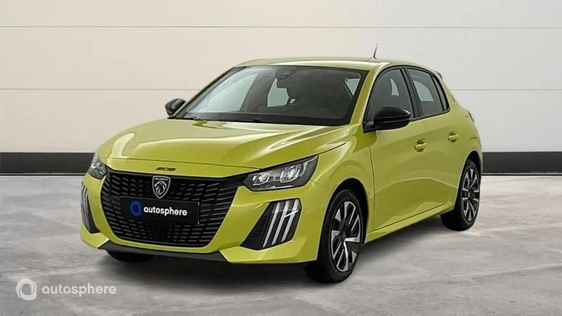 Jaune Utilisé 2024 Peugeot 208 Active Citadine | 19 499 € (Prix juste) - Image 1/4