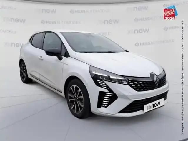 Nouvelle Renault Clio V Techno 2025 Blanc glacier Berline