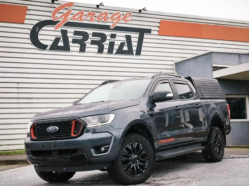 Occasion Ford Ranger 213 ch (156 kW) 2020 Gris Pick-up