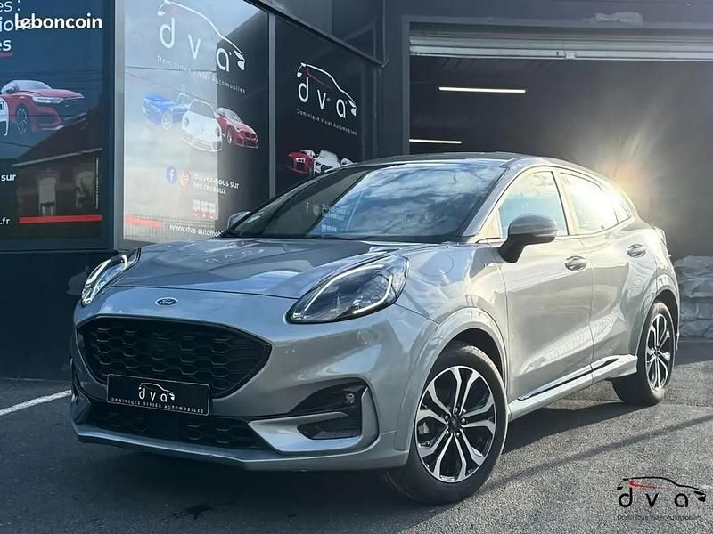 Gris Utilisé 2022 Ford Puma Gen-E ST-Line SUV | 21 990 € (Prix assez cher) - Image 1/4