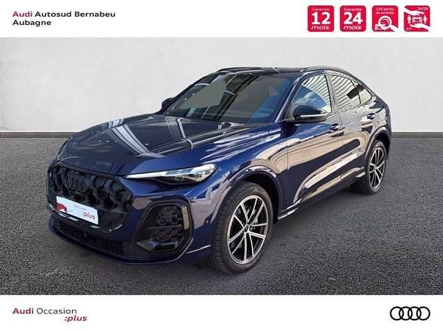 Bleu navarre métallisé Occasion 2025 Audi Q5 Design SUV | 77 480 € - Image 1/4