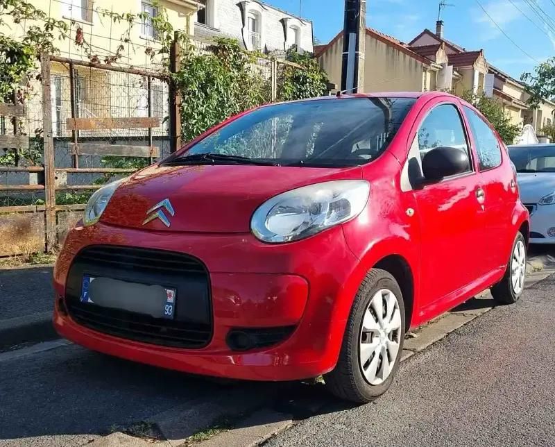 Rouge Utilisé 2010 Citroën C1 Citadine | 2 000 € (Prix juste) - Image 1/4