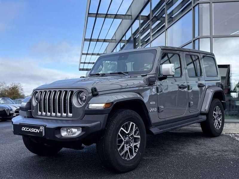 Occasion Jeep Wrangler Unlimited Sahara 370 ch (272 kW) 2023 Noir SUV
