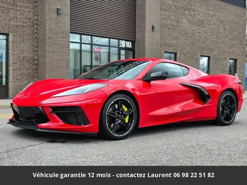Rouge Utilisé 2020 Chevrolet Corvette Coupé | 116 798 € (Prix juste) - Image 1/4