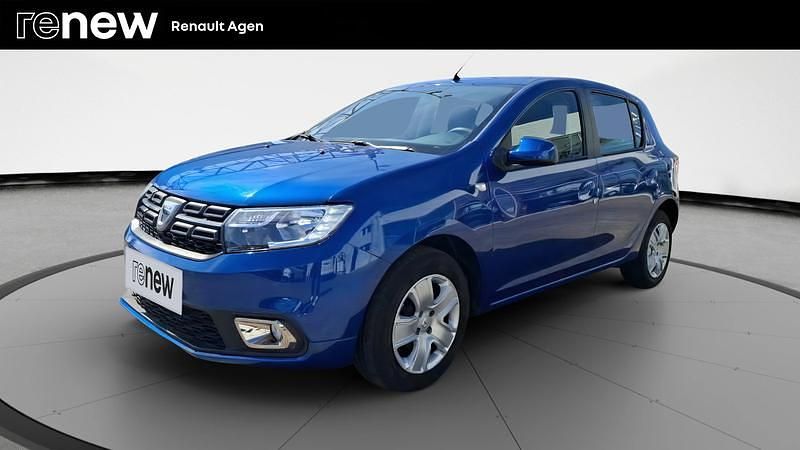 Bleu Utilisé 2020 Dacia Sandero Citadine | 10 990 € (Bon prix) - Image 1/4