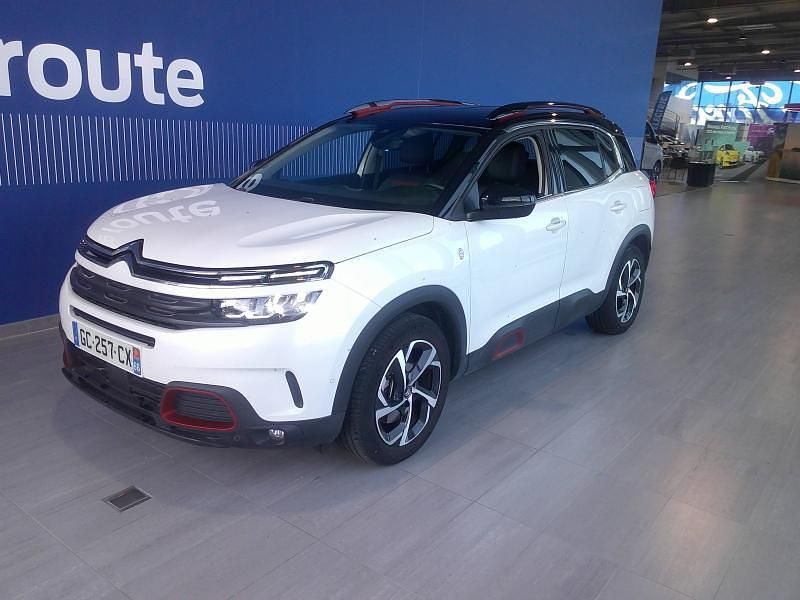 Blanc Occasion 2021 Citroën C5 Aircross Feel SUV | 21 901 € (Prix juste) - Image 1/4