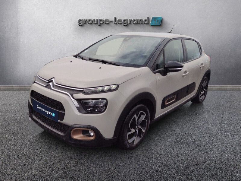 Doré Utilisé 2023 Citroën C3 PureTech Citadine | 14 580 € (Prix assez cher) - Image 1/4