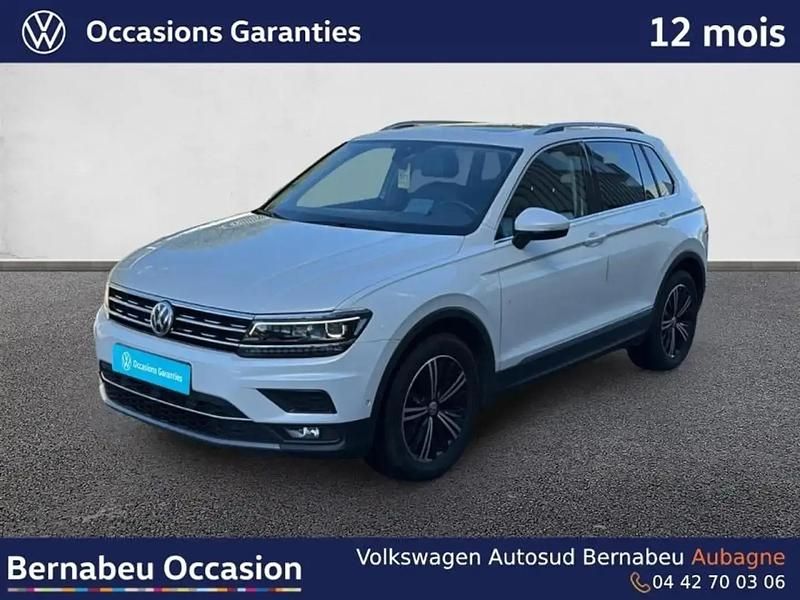 Blanc Occasion 2020 VW Tiguan Exclusive SUV | 27 890 € (Bon prix) - Image 1/4