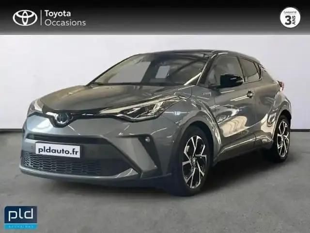 Gris célestine biton Occasion 2021 Toyota C-HR SUV | 21 990 € (Prix assez cher) - Image 1/4