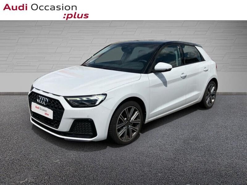 Blanc glacier métallisé Utilisé 2023 Audi A1 Sportback Business Citadine | 22 489 € (Prix juste) - Image 1/4