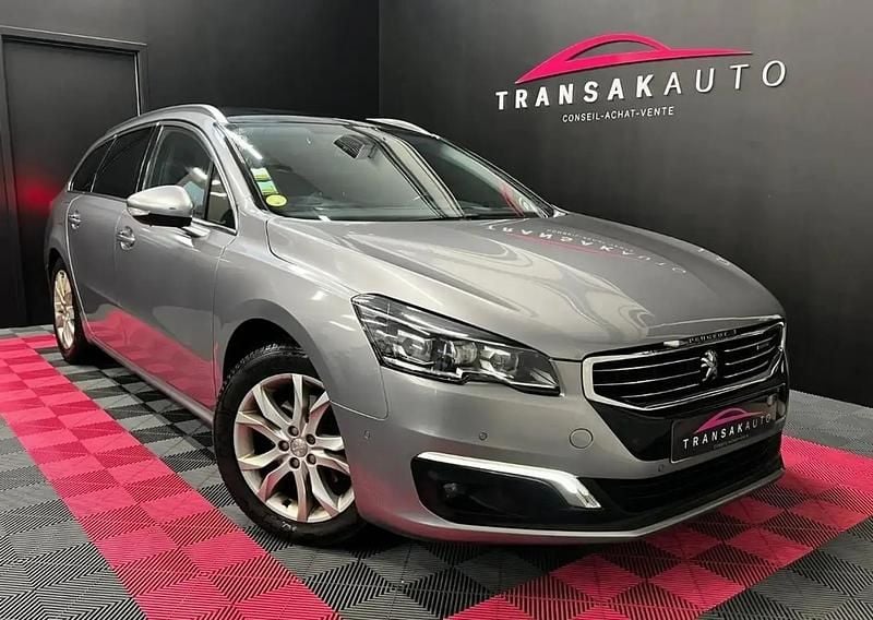 Gris Occasion 2016 Peugeot 508 Allure Break | 9 490 € (Super prix) - Image 1/4