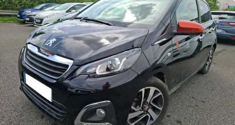 Noir Utilisé 2019 Peugeot 108 Roland Garros Citadine | 12 970 € (Prix cher) - Image 1/4