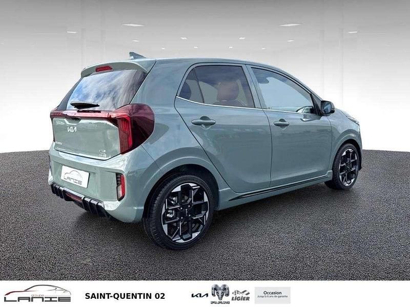 Nouvelle Kia Picanto GT-Line 79 ch (58 kW) 2025 Vert Citadine