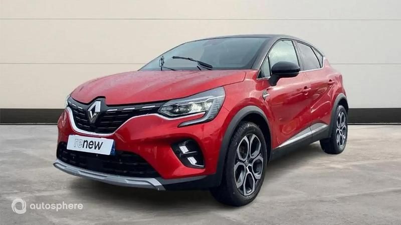 Rouge Occasion 2022 Renault Captur Intens SUV | 17 499 € (Prix juste) - Image 1/4