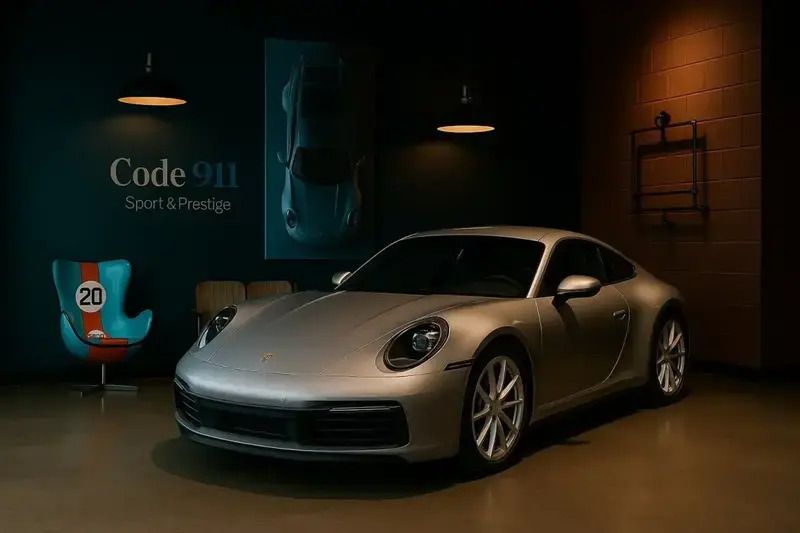 Gris Utilisé 2019 Porsche 911 Carrera Coupé | 126 900 € - Image 1/4