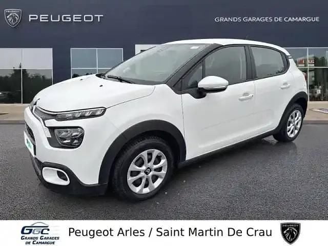 Blanc Occasion 2023 Citroën C3 PureTech Berline | 10 470 € (Bon prix) - Image 1/4